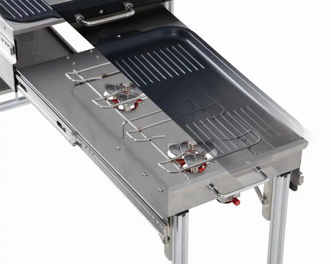 KOMODO CAMP KITCHEN -  DUAL GRILL