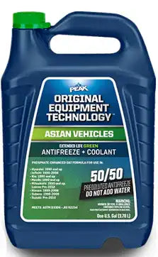 PEAK OEM ASIAN GREEN 50/50 ANTIFREE