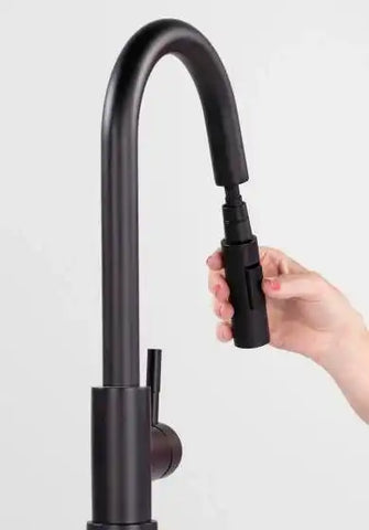 BULLET PULL-DOWN FAUCET-BLACK MATTE