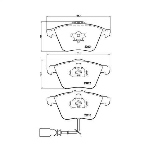 DISC BRAKE PAD SET