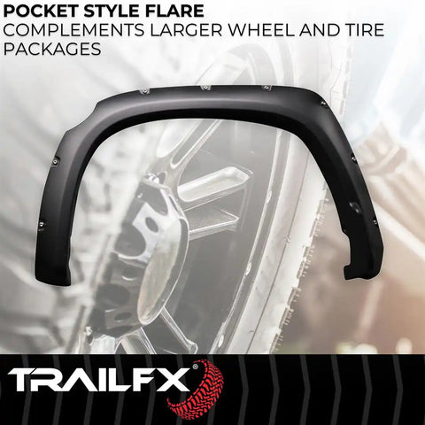 TRAILFX TFT3002S POCKET STYLE FLARE SMOOTH SET OF 4