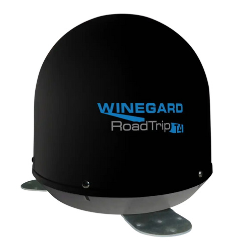 Winegard RT2035T Satellite TV Antenna RoadTrip Mission T4 Single Satellite Viewing Black
