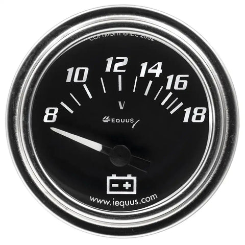 GAUGE  VOLTMETER  2'  8-18V  90 DEG