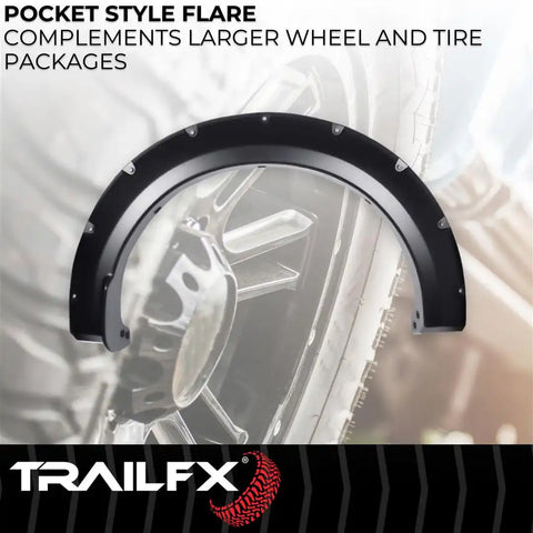 TRAILFX TFF3011S POCKET STYLE FLARE SMOOTH SET OF 4