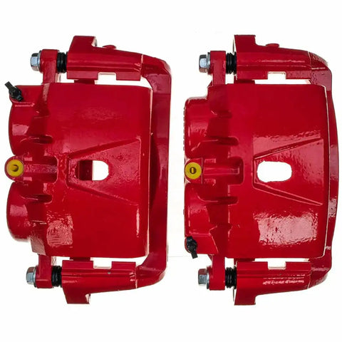 POWERSTOP S4814 RED CALIPER PAIR