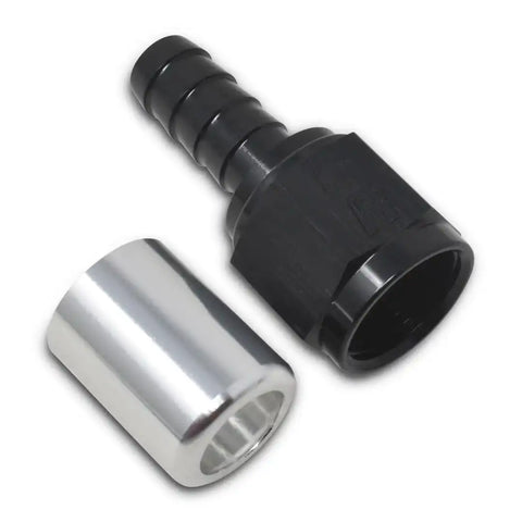 H/END CRMP 8 STR BLK/SLV