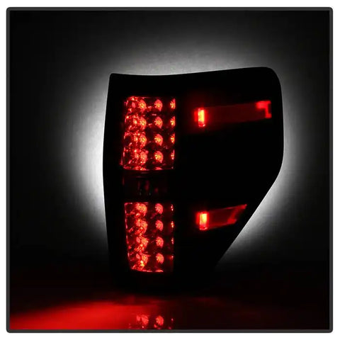 Spyder Automotive 5008374 Tail Light Assembly LED Clear Lens Black Housing Uses O