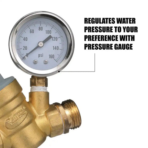 WTR. REG. ADJ. L.F. BRASS