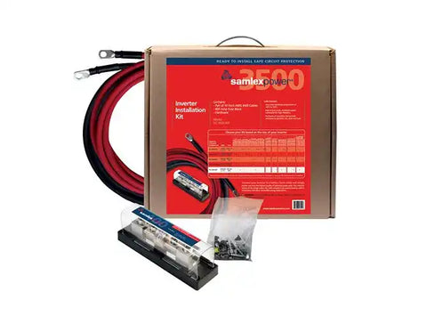 SAMLEX AMER DC-3500-KIT FUSE & WIRING INVER INSTA