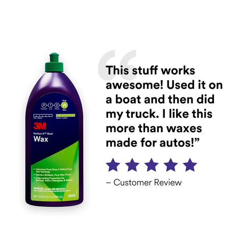 PN36113 3M PERFECT-IT BOAT WAX QT 6