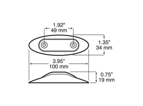 LED CLEARANCE LIGHT KIT-R