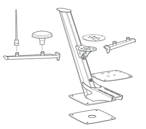 SCANSTRUT PTM-R1-1 PTM-R1-1 TAPERED RADAR MAST