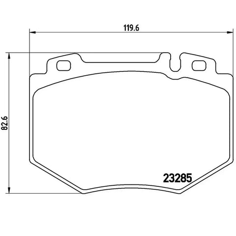 DISC BRAKE PAD SET