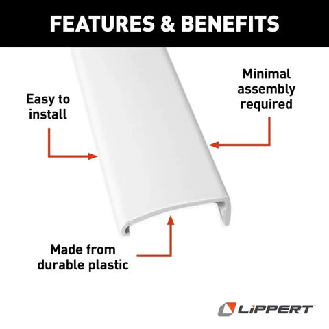 76' SNAP TRIM SCREW COVER