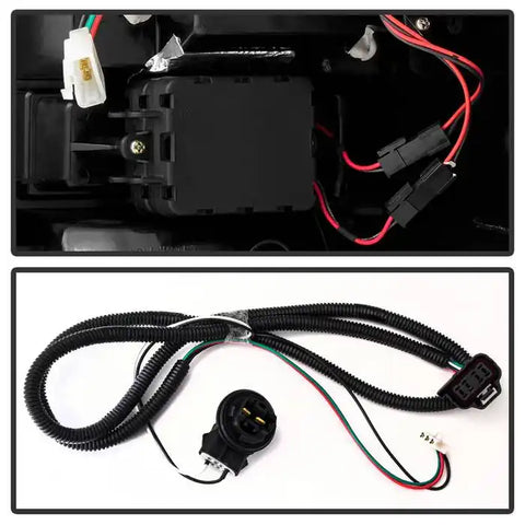 Spyder Automotive 5078186 Tail Light Assembly LED Black Smoke Lens Black Housing