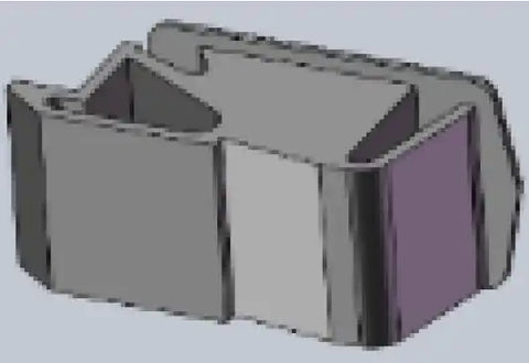 LIPPERT COMP 2GWD-14B PLASTIC LATCH - BLACK 2GWD-14B
