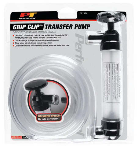 PERFORM TOOL W1156 GRIP CLIP TRANSFER PUMP
