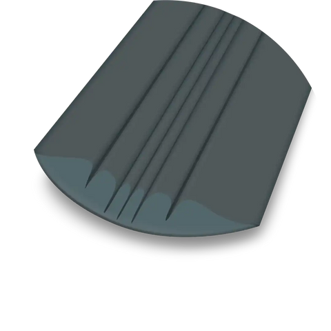 KEELGUARD 20507 KEELGUARD BOW PROTECTOR GRAY 7'