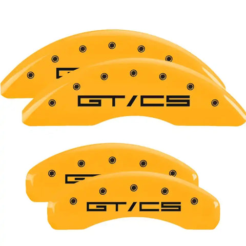 MGP CALIPER 10200SGTCYL SET OF 4 CALIPER COVERS ENGRAVED F