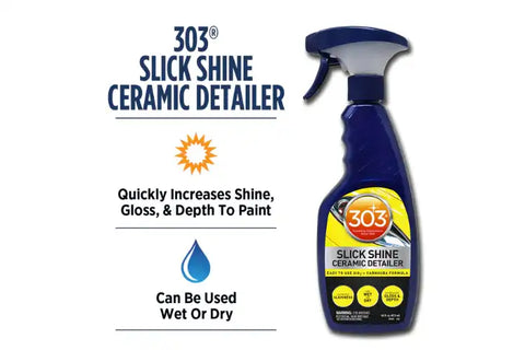 303 PRODUCTS 30265 6/16 OZ 303 SLICK SHINE CERAMIC DET