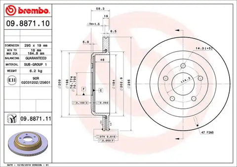 DISC BRAKE ROTOR