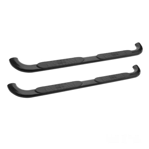 Westin 21-2315 - Platinum 4 Oval Nerf Step Bars Black Steel Mount Kit Included Body Quad Cab (Crew)
