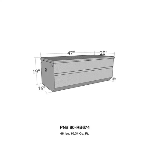 Westin 80-RB674 - Brute Chest Tool Box