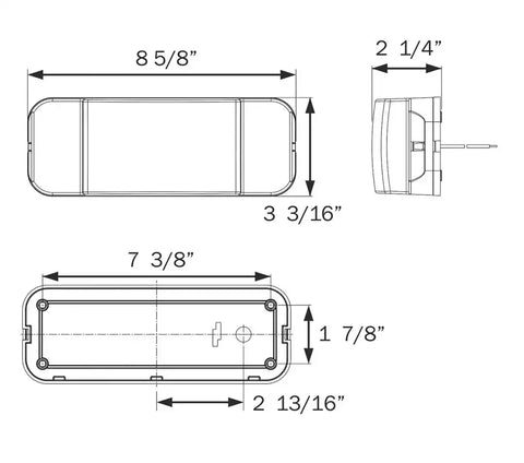 TAIL LIGHT  PASSENGER  BLK BS