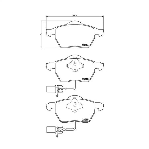 DISC BRAKE PAD SET