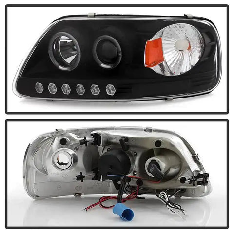 Spyder Automotive 5010261 Headlight Assembly Signature Series Projector Beam With L