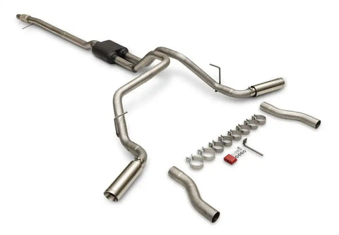Flowmaster 818158 Exhaust System Kit American Thunder  Cat Back System 409 Stainle