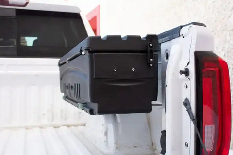 HUMPSTOR BED STORAGE/GUN CASE BLACK