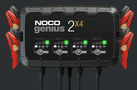 8A 4-BANK BATTERY CHARGER