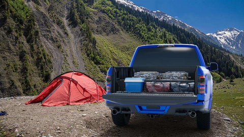 Penda 13020BD Bed Cargo Divider DuraLiner Works With DuraLiner Bed Liners And Tonneau Cover Black Heavy Duty Plastic