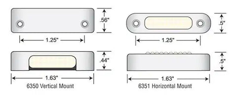 ATTWOOD MARI 6350W7 ASM-LT INT MICRO WHT VERT
