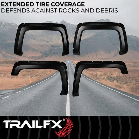 TRAILFX TFC3002S POCKET STYLE FLARE SMOOTH SET OF 4