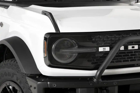 HEADLIGHT COVER KIT  4 PIECE  CARBO