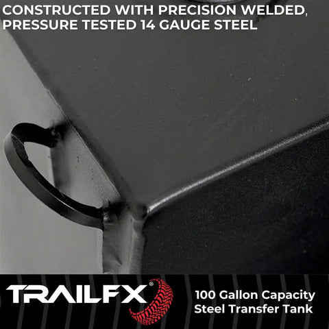 TrailFX 21110SB Liquid Transfer Tank TFX Liquid Transfer Not DOT Approved For Trans