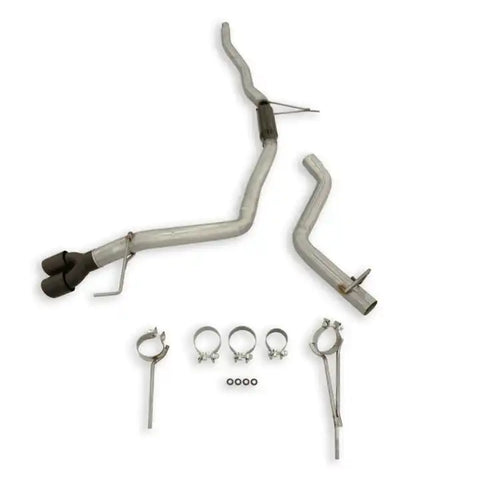 Flowmaster 818153 Exhaust System Kit American Thunder  Cat Back System 409S Stainl