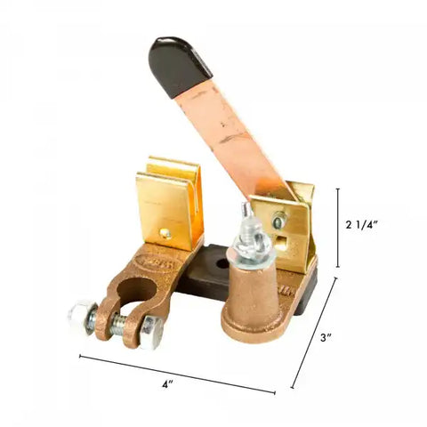 KNIFE SWITCH-TOPPOST-STUD