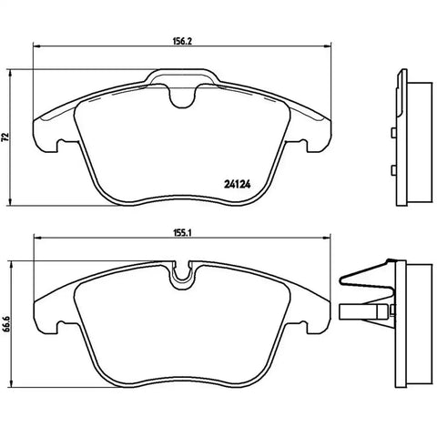 DISC BRAKE PAD SET