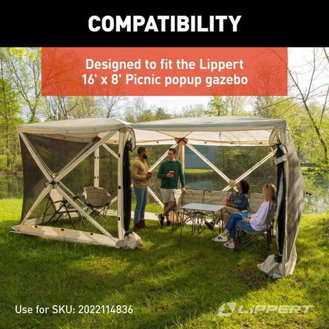GAZEBO WIND PANELS