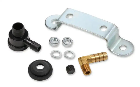 VAC CAN BLACK W/FITTINGS