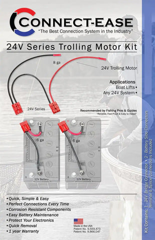 CONNECT EASE RCE24VBK 24 VOLT SERIES STANDARD T