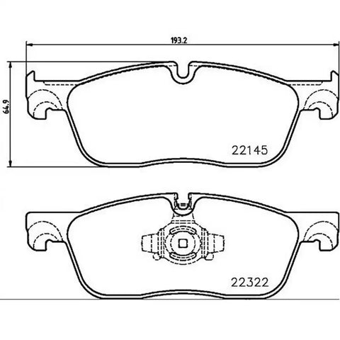 DISC BRAKE PAD SET