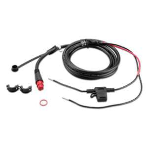 GARMIN ELEC. 010-11425-01 POWER CABLE THREADED