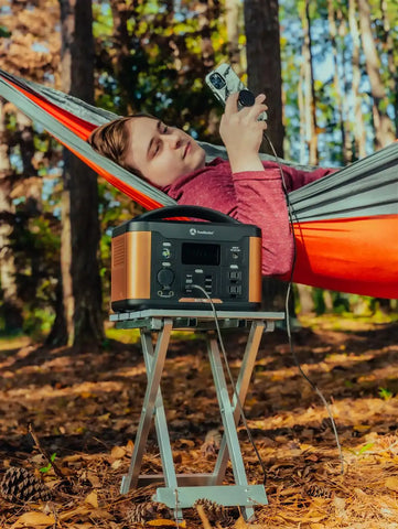 PORTABLE PWR STN 500 W/AC & DC ADAP
