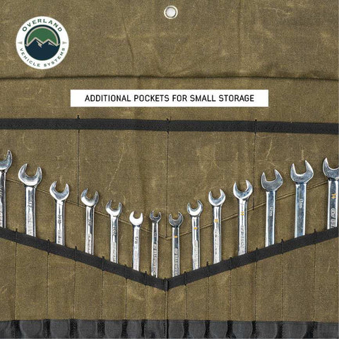 OVERLAND VCL 21209941 SMALL WRENCH TOOL ROLL 12 SLOT) #1
