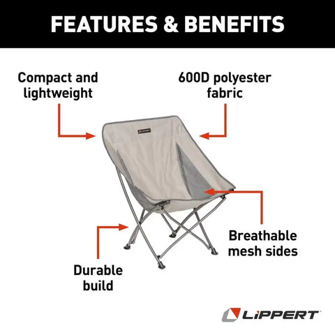 LIPPERT COMPACT SCOOP QUAD CHAIR -
