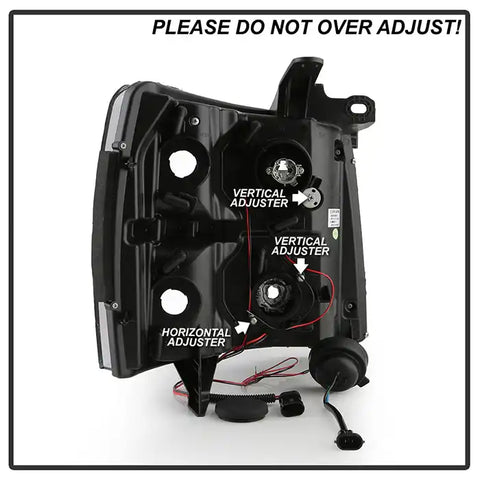 Spyder Automotive 5009494 Headlight Assembly Signature Series Projector Beam With L